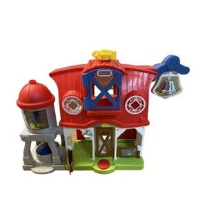 Fisher Price Little People Big Red Barn 77309 Mattel 2018 On off Switch TESTED!